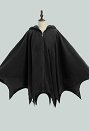 Halloween Hooded Cape Dark Style Mothman Hooded Cloak
