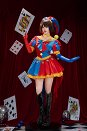 TADC Payaso Niña Derivada Halloween Marinero Traje Casuel Marinero Vestido con Sombrero Guantes Cosplay Disfraz
