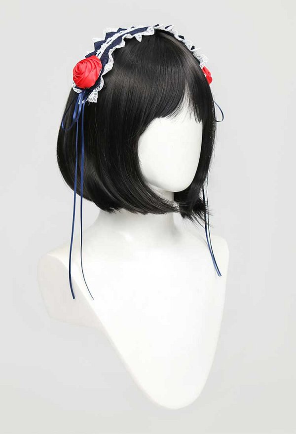 Another Misaki Mei Cosplay Costume Uniform Dress and Socks with Headband and Bow Tie