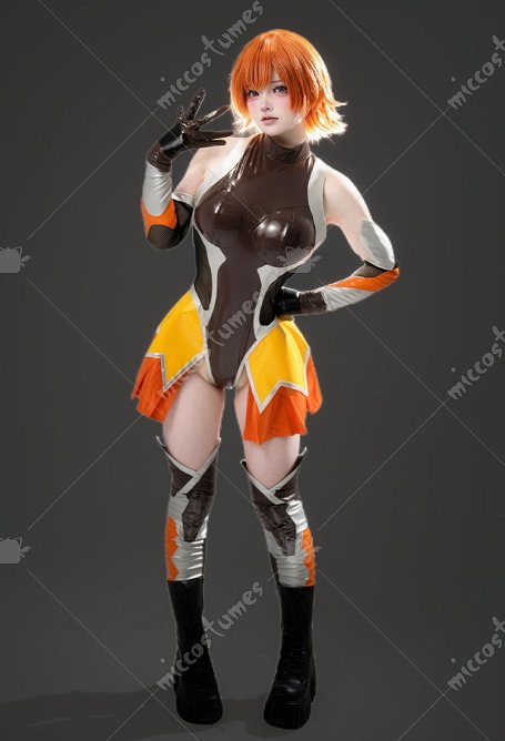 Taimanin Asagi Igawa Sakura Cosplay Costume Bodysuit with Gloves and Socks