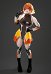Taimanin Asagi Igawa Sakura Cosplay Costume Bodysuit with Gloves and Socks