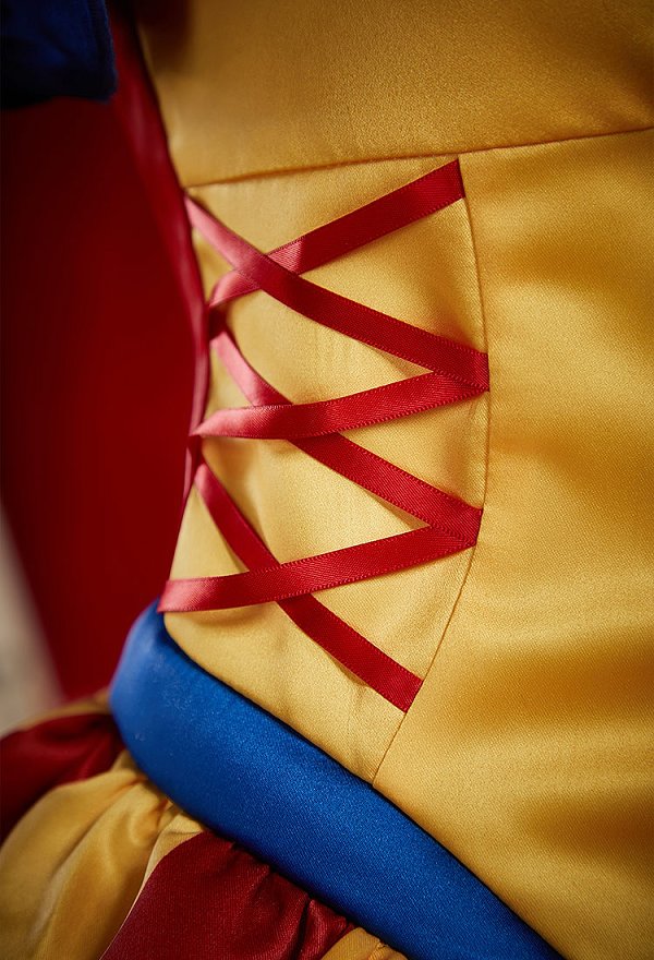 TADC Clown Girl Cosplay Costume Two-tone Bodysuit and Hat with Gloves and Socks