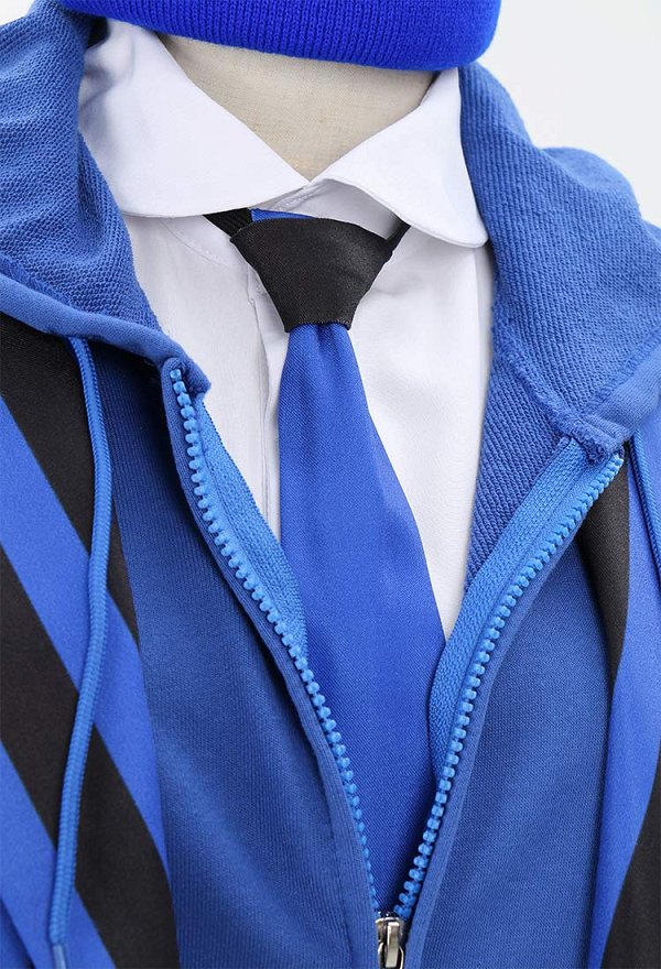Wednesday Xavier Thorpe Cosplay Costume School Uniform Jacket and Trousers with Hoodie and Shirt