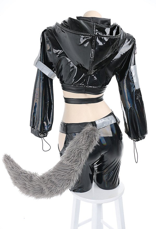 Arknights Costume de Cosplay Texas Ensemble Haut Court