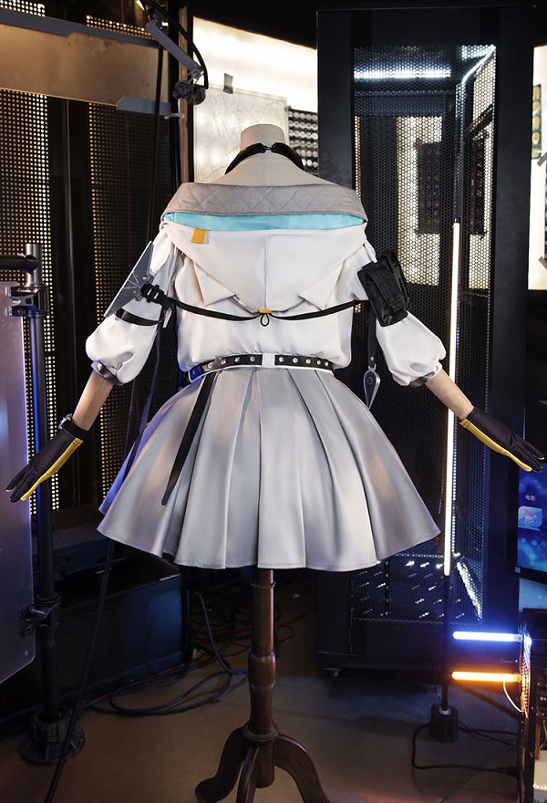 Vestido de cosplay Endfield Perlica con chaqueta y medias Vestido de cosplay Endfield Perlica con chaqueta y medias