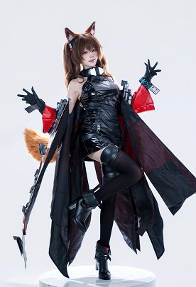 Endfield Gilberta Cosplay Costume Dress and Coat with Gloves and Choker