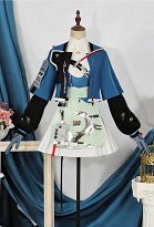 Endfield Chen Qianyu Cosplay Costume Top and Skirt with Coat and Gloves Endfield Chen Qianyu Cosplay Costume Top and Skirt with Coat and Gloves