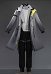 Endfield Endministrator Male Ver Cosplay Costume Sweater and Trousers with Coat
