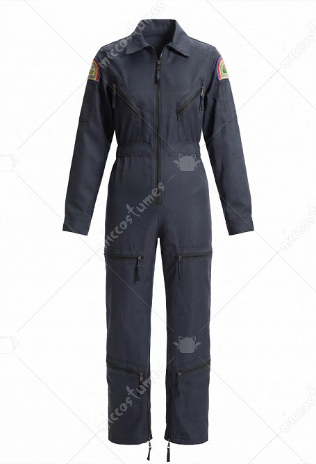 Alien Ellen Cosplay Costume Dark Gray Coveralls Jumpsuit