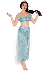 Princess of Agrabah Cosplay Costume Inspired by Princess Jasmine