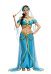 Costume de cosplay Princesse arabe d'Aladdin haut et pantalon avec voile et bandeau