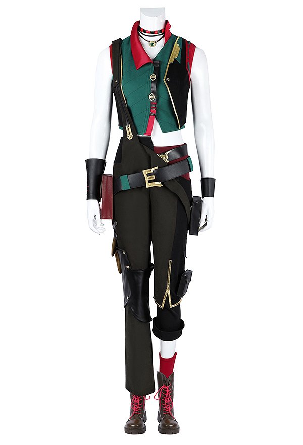 Arcane LOL Universe Jinx Cosplay Kostüm Tops Overall mit Shorts