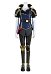 Arcane LOL Vi Cosplay Costume Jacket Pants with Inner Top Belt Hat