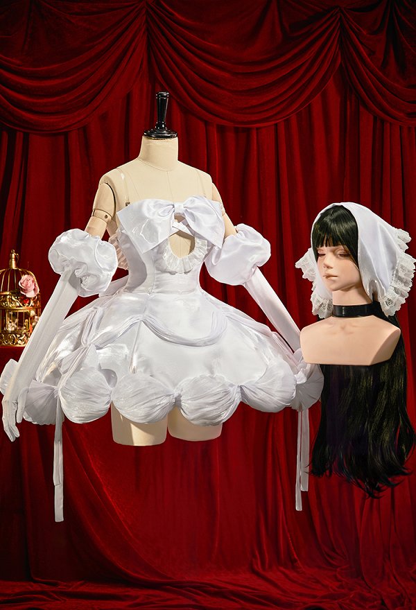 Premium Edition ZOMST Sua Cosplay Costume Dress with Pantyhose and Headscarf