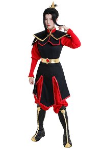 Avatar Costume de Cosplay Azula Tenue de Combat Style Chinois Traditionnel