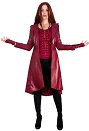 Super Heroine Wanda Maximoff Scarlet Witch Cosplay Costume Coat Inspired by Avengers: Infinity War Make to Order