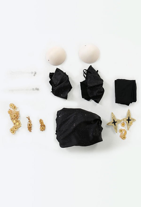 Azur Lane Chen Hai Cosplay Costume Women Sexy Cutout Backless Dress with Pantyhose Azur Lane Chen Hai Cosplay Costume Women Sexy Cutout Backless Dress with Pantyhose