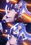 Azur Lane New Jersey Black Blur Prelude Skin Cosplay Costume Racing Suit Bra and Top with Panty and Thigh-high Stockings