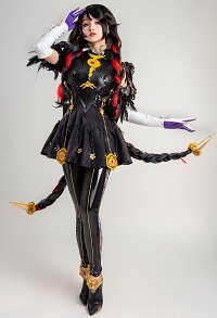 Bayonetta 3 Bayonetta Cereza Cosplay Kleid Handschuhe Schleife Zubehör Beinen Zubehör Set Cosplay Kostüm