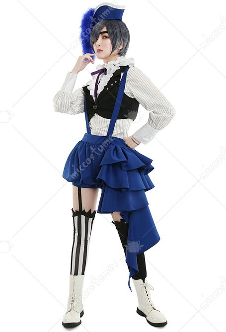 kuroshitsuji Kuroshitsuji Book of Circus Ciel Cosplay Kostüm