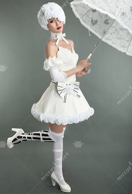 Kuroshitsuji Kuroshitsuji Costume de Cosplay Doll La Princesse du Cirque Robe Lolita Gothique avec Chapeau