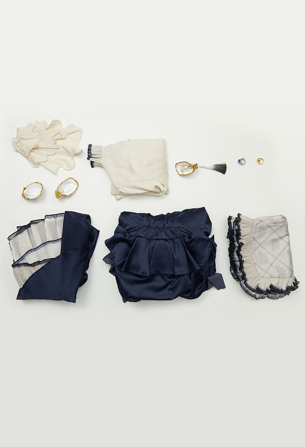 Kuroshitsuji Cosplay Costume Shirt and Jacket with Long Pants and Eye Mask Kuroshitsuji Cosplay Costume Shirt and Jacket with Long Pants and Eye Mask