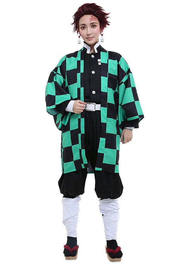 KNY Child of Brightness Demon Killing Corps Demon Hunter Uniforme Cosplay