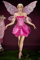 【Free Wings】Barbara Magic of the Rainbow Elina Cosplay Costume Dress with Wings and Necklace 【Free Wings】Barbara Magic of the Rainbow Elina Cosplay Costume Dress with Wings and Necklace