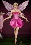 【Free Wings】Barbara Magic of the Rainbow Elina Cosplay Costume Dress with Wings and Necklace