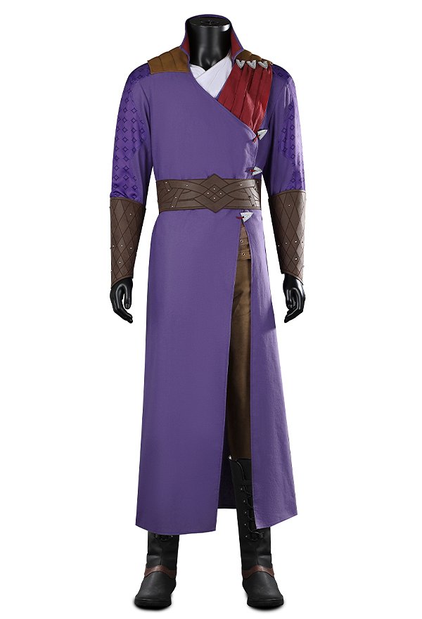 Baldur's Gate 3 Gale Dekarios Costume de Cosplay Robe et pantalon avec ceinture et protège-bras Baldur's Gate 3 Gale Dekarios Costume de Cosplay Robe et pantalon avec ceinture et protège-bras