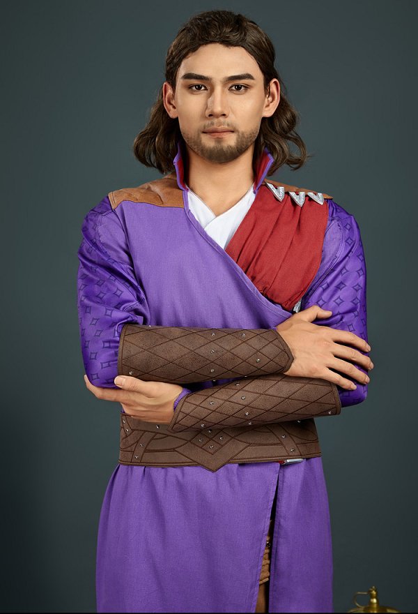 Baldur's Gate 3 Gale Dekarios Costume de Cosplay Robe et pantalon avec ceinture et protège-bras Baldur's Gate 3 Gale Dekarios Costume de Cosplay Robe et pantalon avec ceinture et protège-bras