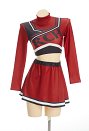 Bring It On Cheerleading Cosplay Costume Printed Top and Skirt