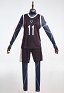 Seishiro Nagi Blue Lock Cosplay Bodysuit Weste Kurz Hosen Set Sport Fußball Cosplay Kostüm