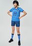 Blue Lock Bachira Meguru Cosplay Costume T-shirt and Shorts with Vest and Socks
