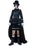 kuroshitsuji Ciel Klassisch Schwarz Cosplay Kostüm Anzug Kleid