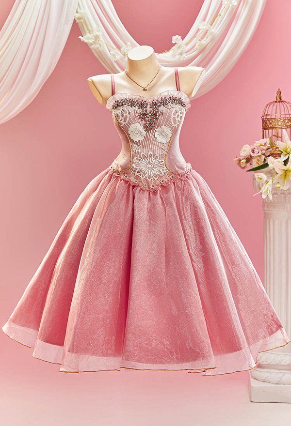 Vestido de Barbera Princesa Clara Cosplay con medias y corona Vestido de Barbera Princesa Clara Cosplay con medias y corona