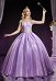 Barbara and the Magic of Pegasus Princess Annika Cosplay Costume Dress with Crown and Choker