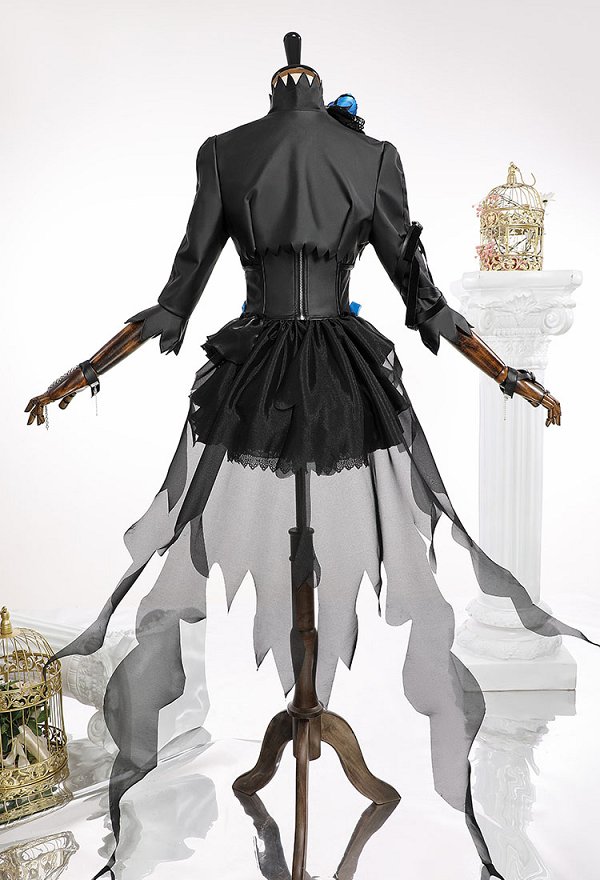 Vocal BRS Disfraz de Cosplay Top de Tubo y Chaqueta a Juego con Falda Pantalón y Collar