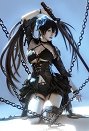 Vocal BRS Disfraz de Cosplay Top de Tubo y Chaqueta a Juego con Falda Pantalón y Collar