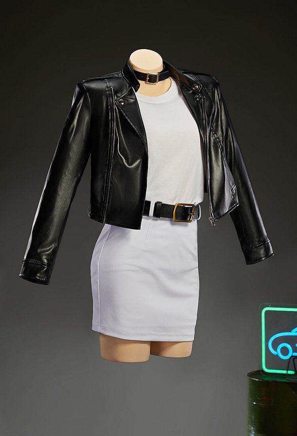 Disfraz de Cosplay de Yamada de Smoking Behind the Supermarket with You con Camiseta y Falda con Chaqueta y Pantimedias Disfraz de Cosplay de Yamada de Smoking Behind the Supermarket with You con Camiseta y Falda con Chaqueta y Pantimedias