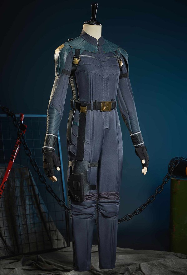 Disfraz Cosplay de Yelena de The New Avengers Body con Armadura de Hombro y Guantes Disfraz Cosplay de Yelena de The New Avengers Body con Armadura de Hombro y Guantes