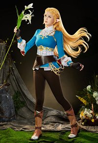 The Legend of Zelda: Breath of the Wild Princess Zelda Cosplay Costume