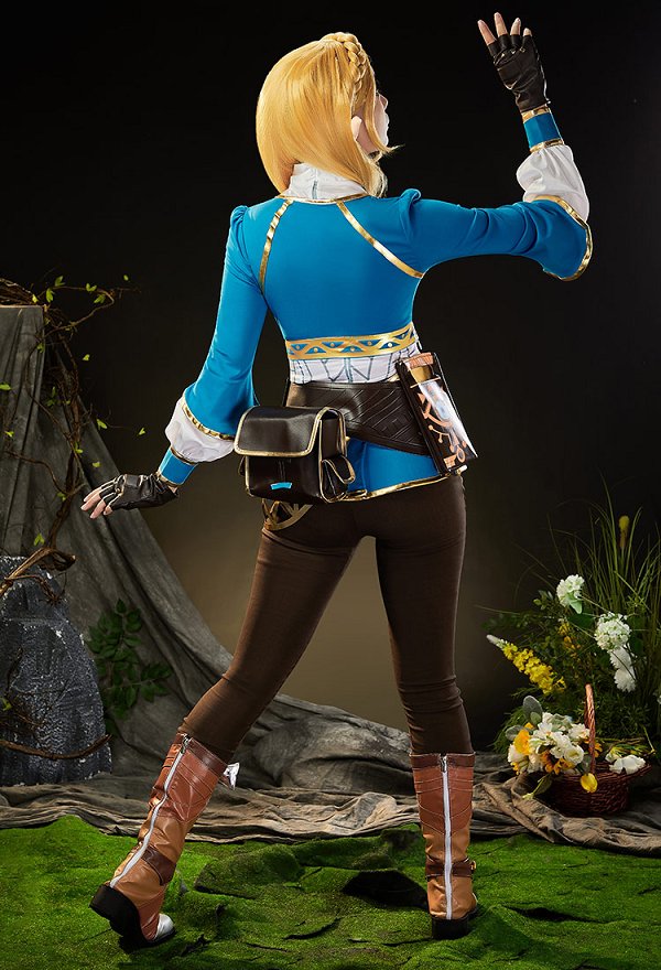 The Legend of Zelda: Breath of the Wild Disfraz de cosplay de la princesa Zelda