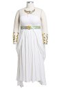 Talla grande The Legend of Zelda: Breath of the Wild Princess Zelda Vestido Blanco Traje de Cosplay Curvilíneo con Tocado y Collar