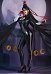 Bayonetta Cosplay Costume Backless Bodysuit and Gloves with Chains and Socks