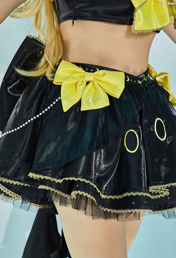PM Derivado Magical Girl Sailor Cosplay Conjunto de top y falda de marinero con diadema y gargantilla PM Derivado Magical Girl Sailor Cosplay Conjunto de top y falda de marinero con diadema y gargantilla