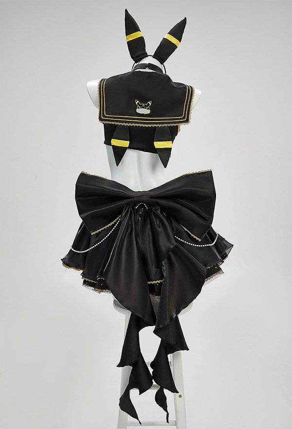 PM Derivado Magical Girl Sailor Cosplay Conjunto de top y falda de marinero con diadema y gargantilla PM Derivado Magical Girl Sailor Cosplay Conjunto de top y falda de marinero con diadema y gargantilla