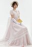 Mittelalterliches Retro Kleid Renaissance Kleid Cosplay Kostüm