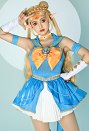 Princess Zelda Derivative Magical Girl Sailor Vestido con Guantes y Accesorios