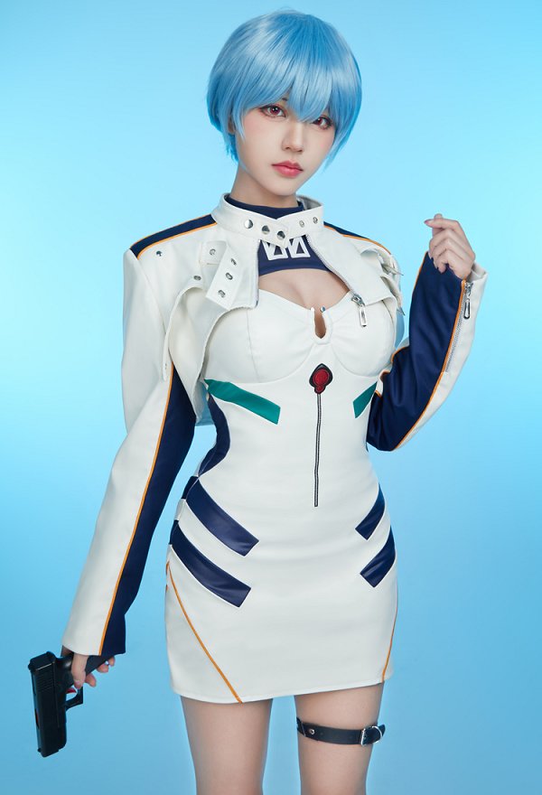 Disfraz de Cosplay Vestido y Abrigo de Derivado Diario con Delantal a Juego